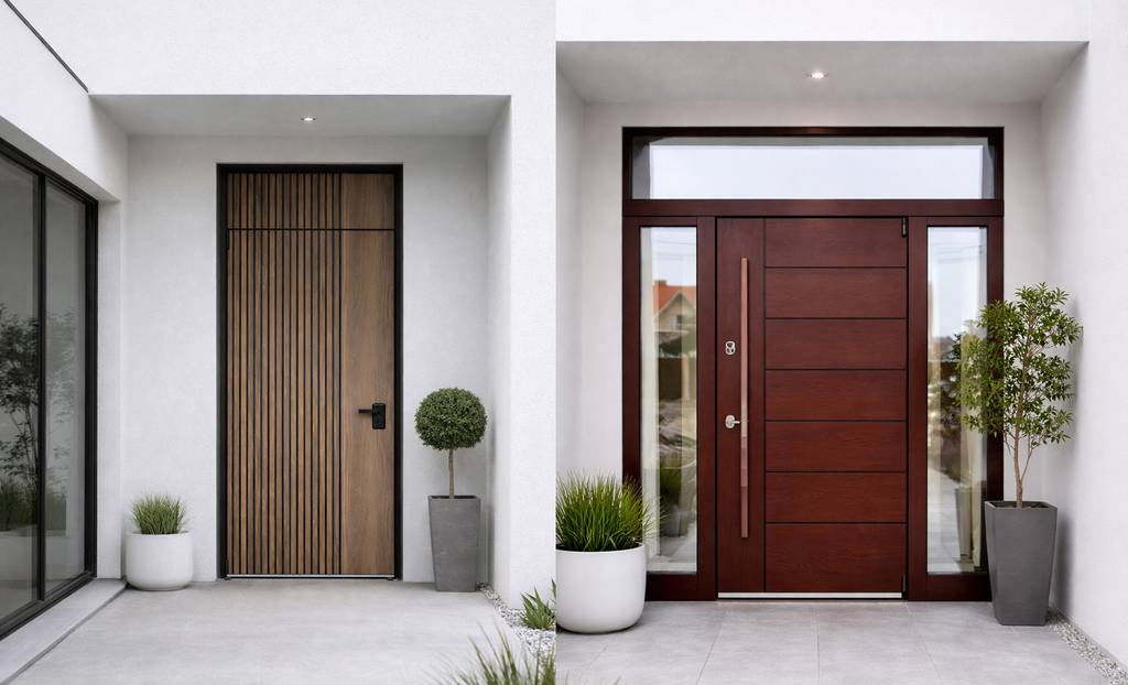 Нестандартные входные двери