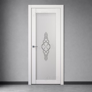 Межкомнатная дверь Престиж с художественным рисунком 6 снаружи