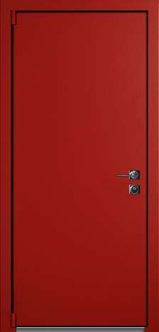 Входная дверь Термо Basic Red из коллекции Термо Basic