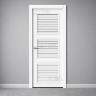 Межкомнатная дверь Жалюзийная 4 снаружи
