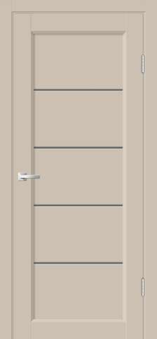 Межкомнатная дверь Стиль 1 Кварцит со стеклом из коллекции Velldoris 2