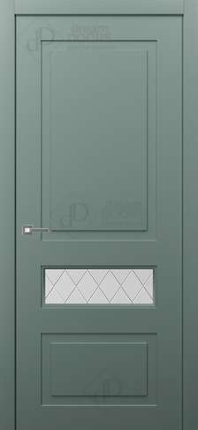 Межкомнатная дверь АН8-3 (гравировка РОМБ) из коллекции Анцио