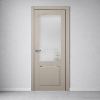 Межкомнатная дверь B3-4 (стекло Мору) снаружи