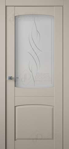 Межкомнатная дверь B4-4 (рисунок Bent) из коллекции Бент