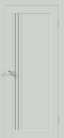 Межкомнатная дверь Икс Лайн 8 Доломит со стеклом из коллекции Velldoris 2