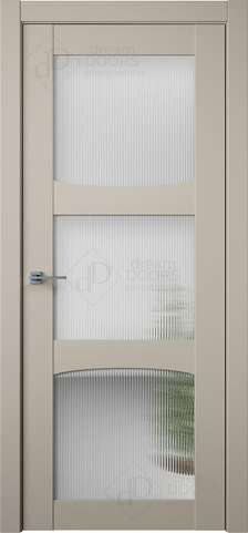 Межкомнатная дверь B15-2 (стекло Мору) из коллекции Bent