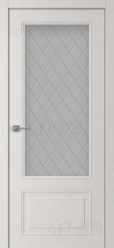 Межкомнатная дверь АН+ 6 (гравировка РОМБ) из коллекции Анцио+
