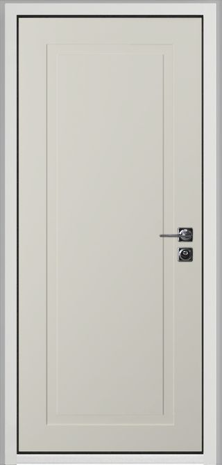Входная дверь Термо Basic White внутри