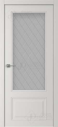 Межкомнатная дверь AN+ 6 (гравировка РОМБ) из коллекции Ancio+