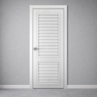 Межкомнатная дверь Жалюзийная 6 снаружи