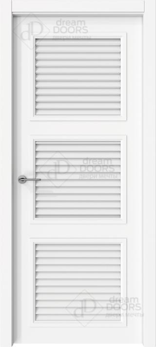 Межкомнатная дверь Жалюзийная 4 снаружи