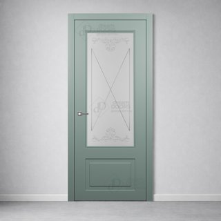 Межкомнатная дверь АН6 (рисунок 112) снаружи