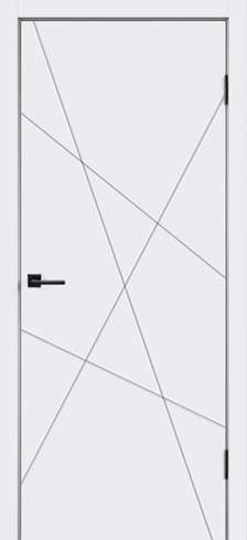 Межкомнатная дверь Сканди S эмаль белая из коллекции Velldoris