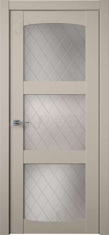 Межкомнатная дверь B8-2 (рисунок Ромб) из коллекции Bent
