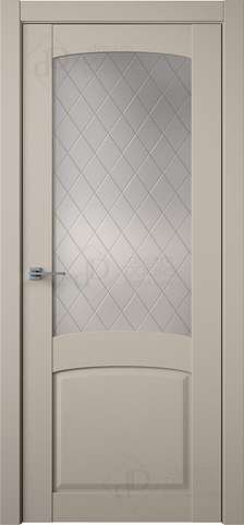 Межкомнатная дверь B10-4 (рисунок Ромб) из коллекции Bent