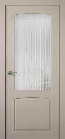 Межкомнатная дверь B3-4 (стекло Мору) из коллекции Бент