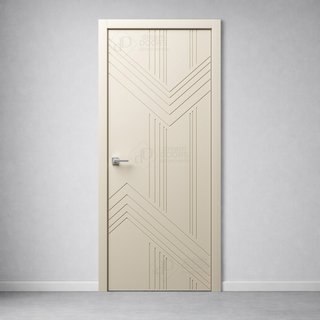 Межкомнатная дверь I10 снаружи