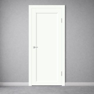 Межкомнатная дверь Стиль 3 4P Белый опал снаружи