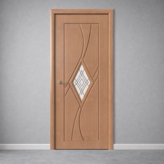 Межкомнатная дверь Кристалл 1 снаружи