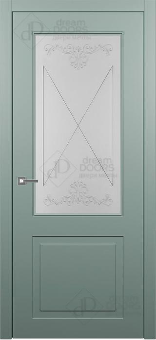 Межкомнатная дверь AN4 (рисунок 112) снаружи