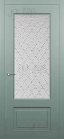 Межкомнатная дверь АН6 (гравировка РОМБ) из коллекции Анцио