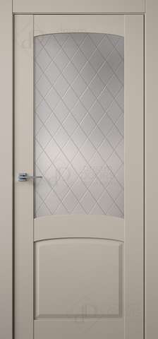 Межкомнатная дверь B10-4 (рисунок Ромб) из коллекции Бент