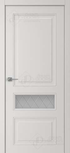 Межкомнатная дверь АН+ 8-3 (гравировка РОМБ) из коллекции Анцио+