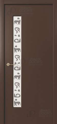 Межкомнатная дверь М8 со смещением из коллекции Классик