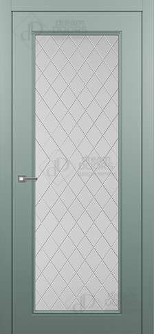 Межкомнатная дверь AН2 (гравировка РОМБ) из коллекции Анцио
