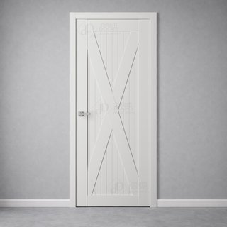 Межкомнатная дверь R 6 снаружи