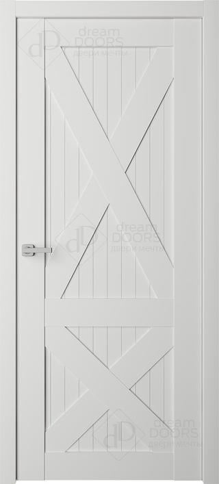 Межкомнатная дверь R 10 снаружи
