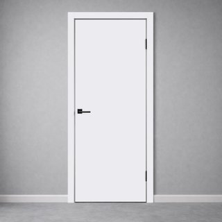 Межкомнатная дверь Сканди 1 эмаль белая снаружи