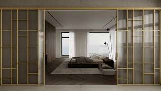 Алюминиевая перегородка Geometric