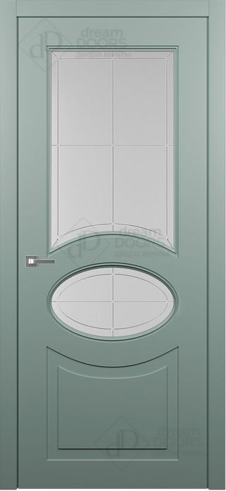 Межкомнатная дверь AN15 (рисунок 111) снаружи