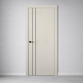 Межкомнатная дверь Лайн 6 снаружи