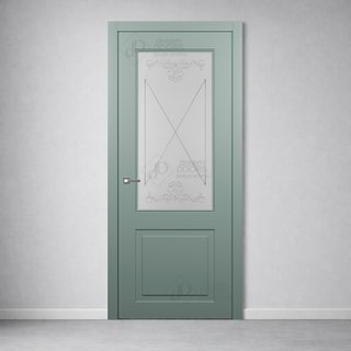 Межкомнатная дверь AN4 (рисунок 112) снаружи