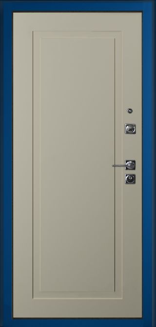 Входная дверь Basic Blue внутри