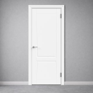 Межкомнатная дверь Сканди НЕО6 эмаль белая снаружи