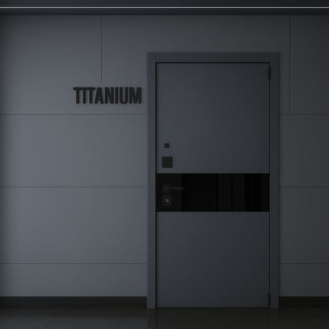 Коллекция входных дверей Titanium