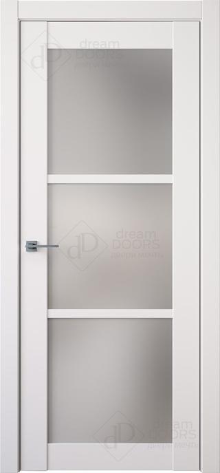 Межкомнатная дверь V 8 (3 стекла) снаружи