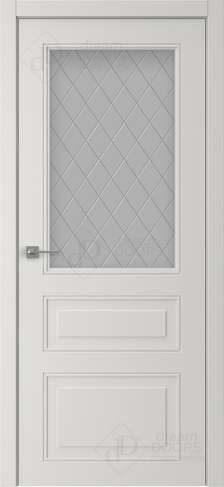 Межкомнатная дверь AN+ 8-2 (гравировка РОМБ) из коллекции Ancio+