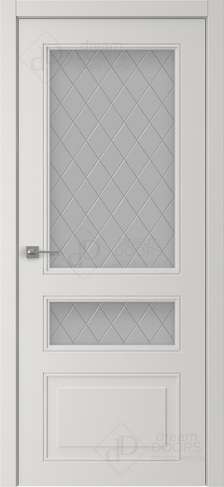 Межкомнатная дверь AN+ 8 (гравировка РОМБ) из коллекции Ancio+