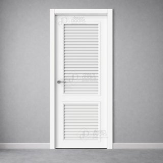 Межкомнатная дверь Жалюзийная 2 снаружи