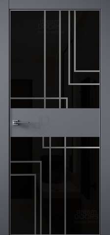 Межкомнатная дверь T 17 из коллекции Титаниум