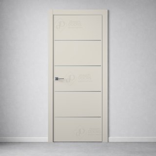 Межкомнатная дверь Лайн 4 снаружи