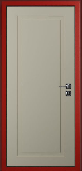 Входная дверь Термо Basic Red внутри