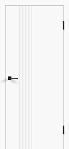 Межкомнатная дверь Сканди 3D1 эмаль белая из коллекции Velldoris