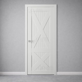 Межкомнатная дверь R 9 снаружи