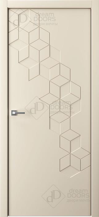 Межкомнатная дверь I24 снаружи