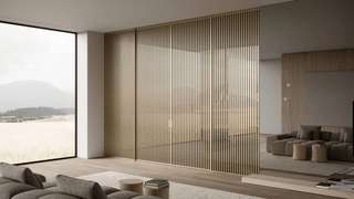 Алюминиевая перегородка Line